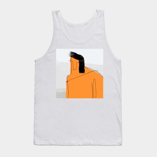 Abstract Human Figure Tank Top